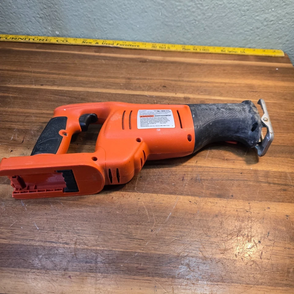 Black & Decker FS1800RS Fire Storm 18v Cordless Reciprocating Saw Bare Tool  - Image 2 of 4