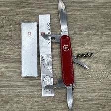 Victorinox Spartan Red Swiss Army Pocket Knife | 12 Functions Tool