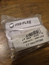 Pro-Flex 1/2 In. Male Fitting PFMF-1212C Pro-Flex PFMF-1212C 1/2 In....Free Ship