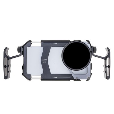 Universal Phone Cage Video Kit w/ Handles 67mm Adapter Cold Shoe Mount