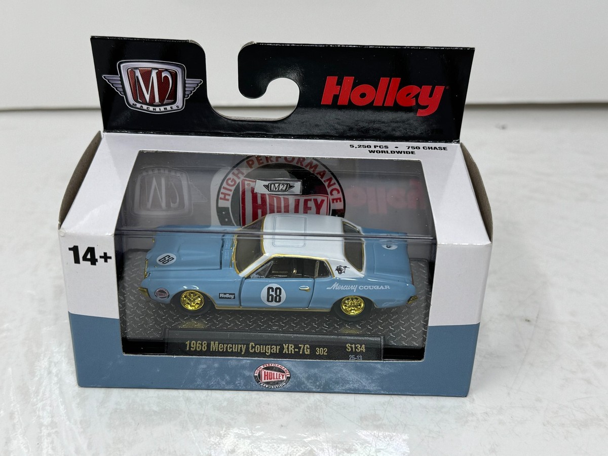 M2 Machines Holley 1968 Mercury Cougar XR-7G 302 CHASE 1:64
