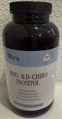Myo-Inositol & D-Chiro Inositol Blend Most Beneficial 40:1 Ratio Hormonal 01/28