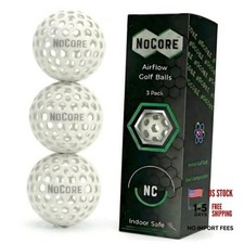 NOCORE Airless Golf Balls for Indoor Short Game Practice - Golf Accessories