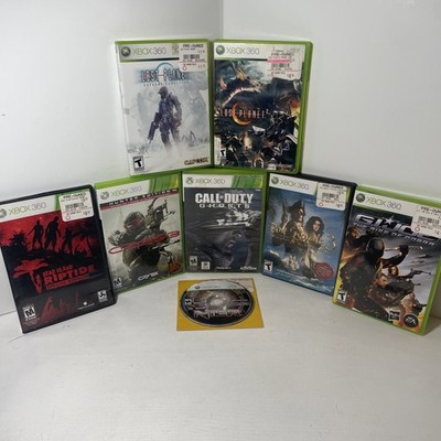 Xbox 360 Lot (8) - Nier, Dead Island, Crysis 3, Call Of Duty Ghosts + More Games
