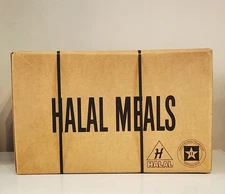 New USGI Military HALAL MRE Case Ready to Eat Meals Inspection 2027 