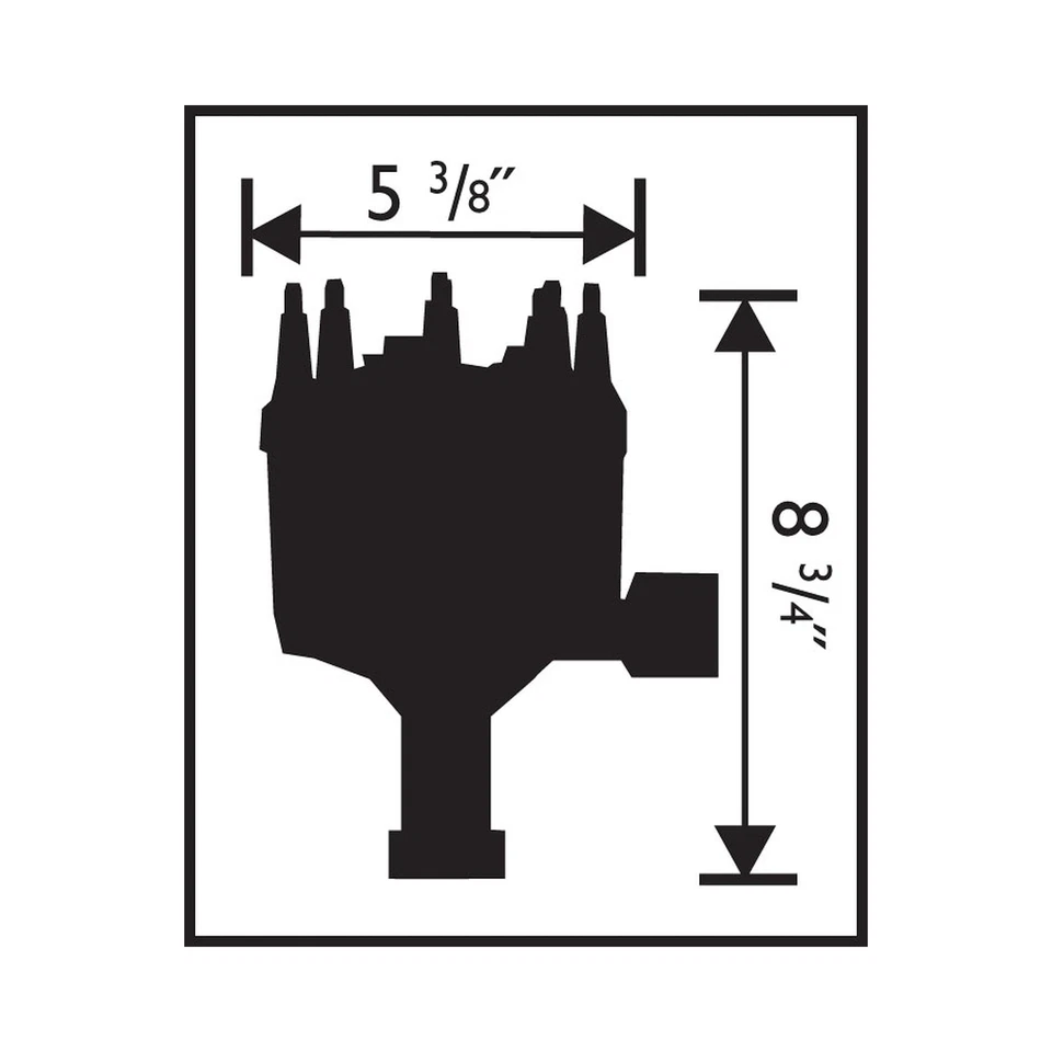 8453 Ford TFI 351W Pro-Billet Distribuidor Foto 2 de 2