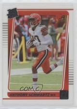 2021 Panini Clearly Donruss Rated Rookie Anthony Schwartz #82 4t6