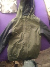 Volcom XL Ski Snowboarding Jacket Green Black...