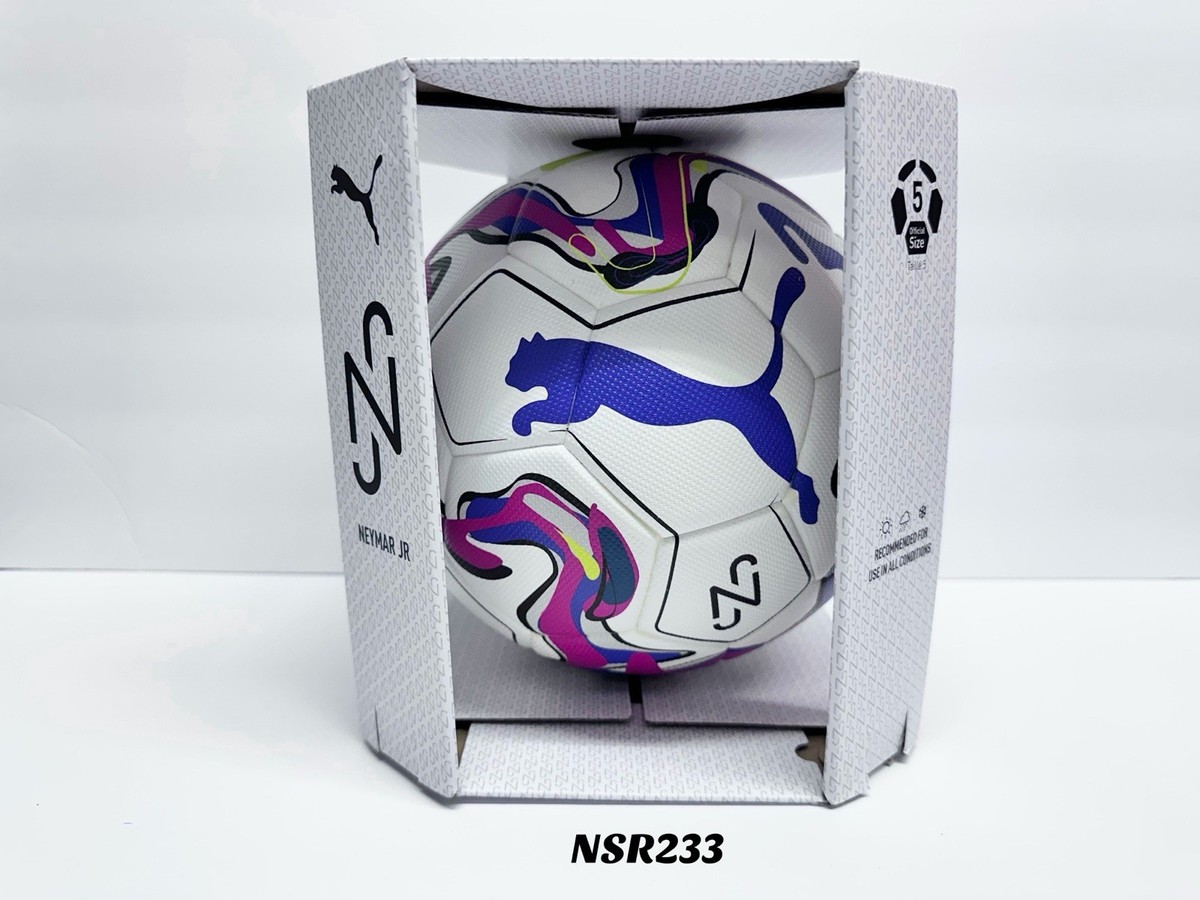 PUMA NEYMAR JR GRAPHIC PERFORMANCE SOCCER BALL 084078-01 WHITE