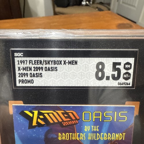1997 Fleer Skybox X-Men X-Men 2099 Oasis 2099 Oasis Promo Hologram SGC 8.5 - Picture 2 of 4