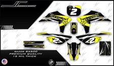 Razor SX500 graphics kit decals THICK AND HIGH GLOSS