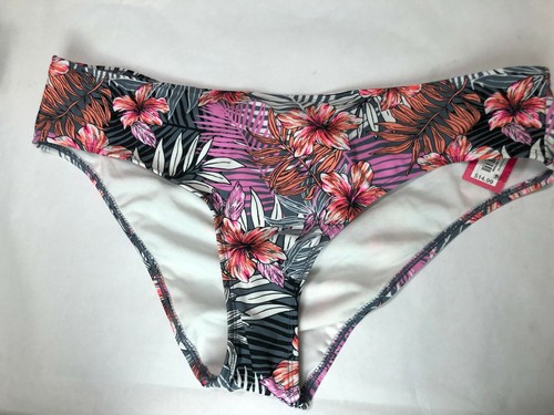 Women's Cinch Back Cheeky Hipster Bikini Bottom - Xhilaration - XL - J326 - Picture 2 of 2