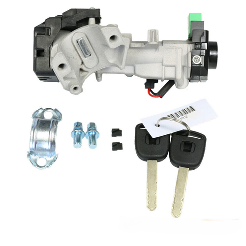 Complete Ignition Key Switch & Door Lock Cylinder Set With 2 Keys - Compatible With Honda Odyssey 2005-2010 3.5L V6