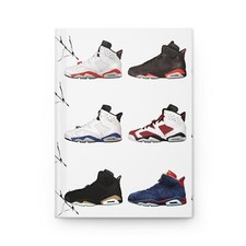 Sneakerheads Hardcover Journal - Stylish Notebook, Gift for Students, Sporty