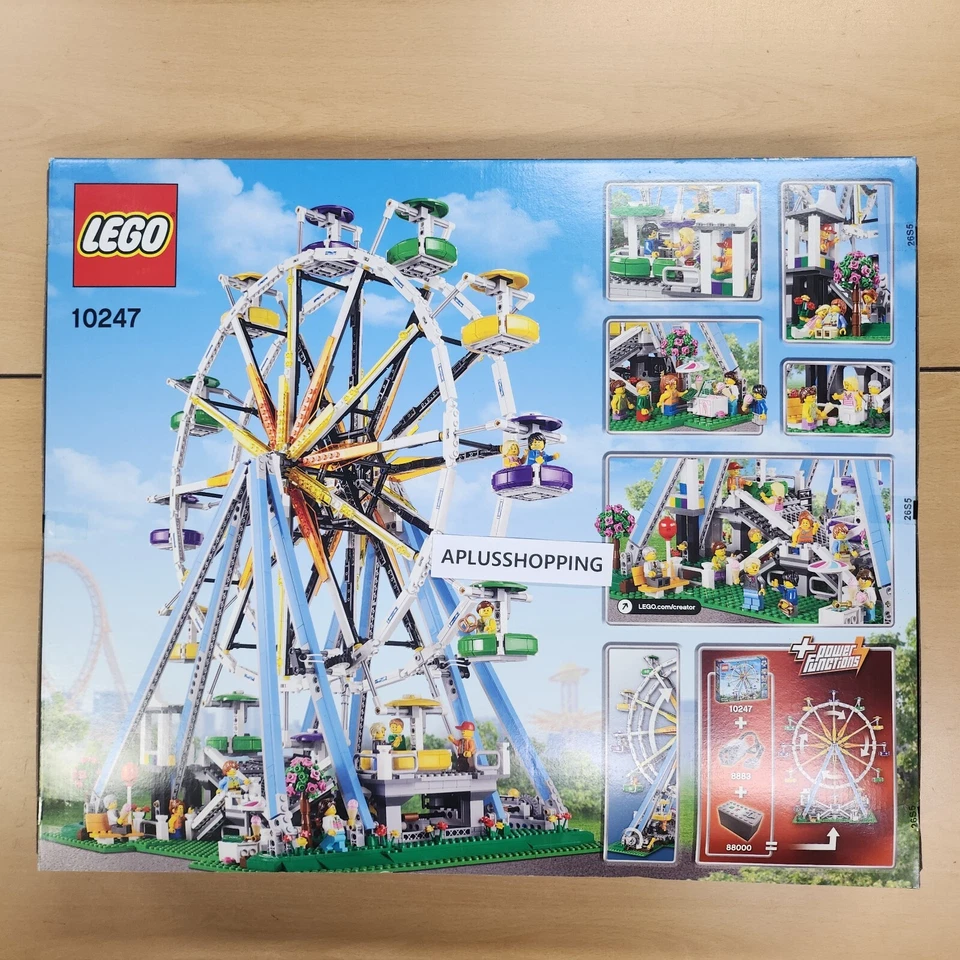 Lego 10247 Ferris Wheel 2464pcs Expedited Shipping - Sealed - Image 2 of 4