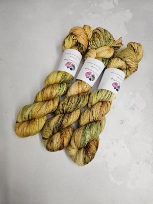 SW Merino Seide Kaschmir Garn, 4-fädig, Fingergewicht, 100g, GOLDEN MEADOW
