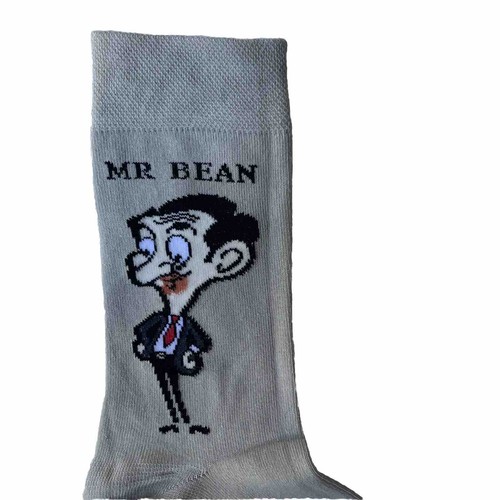 Calcetines novedosos Mr Bean talla EE. UU. 7 1⁄2 - 12 1⁄2 - Imagen 6 de 8