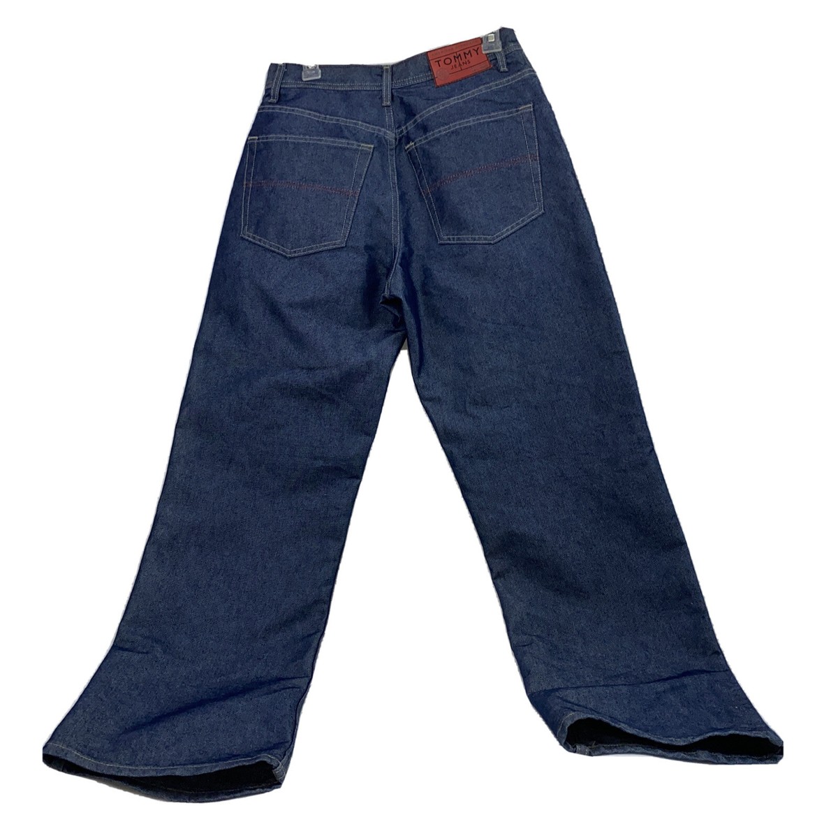 トミー　 Tommy Hilfiger Denim Jeans Made In USA 31 / 32 Red Stitch Red