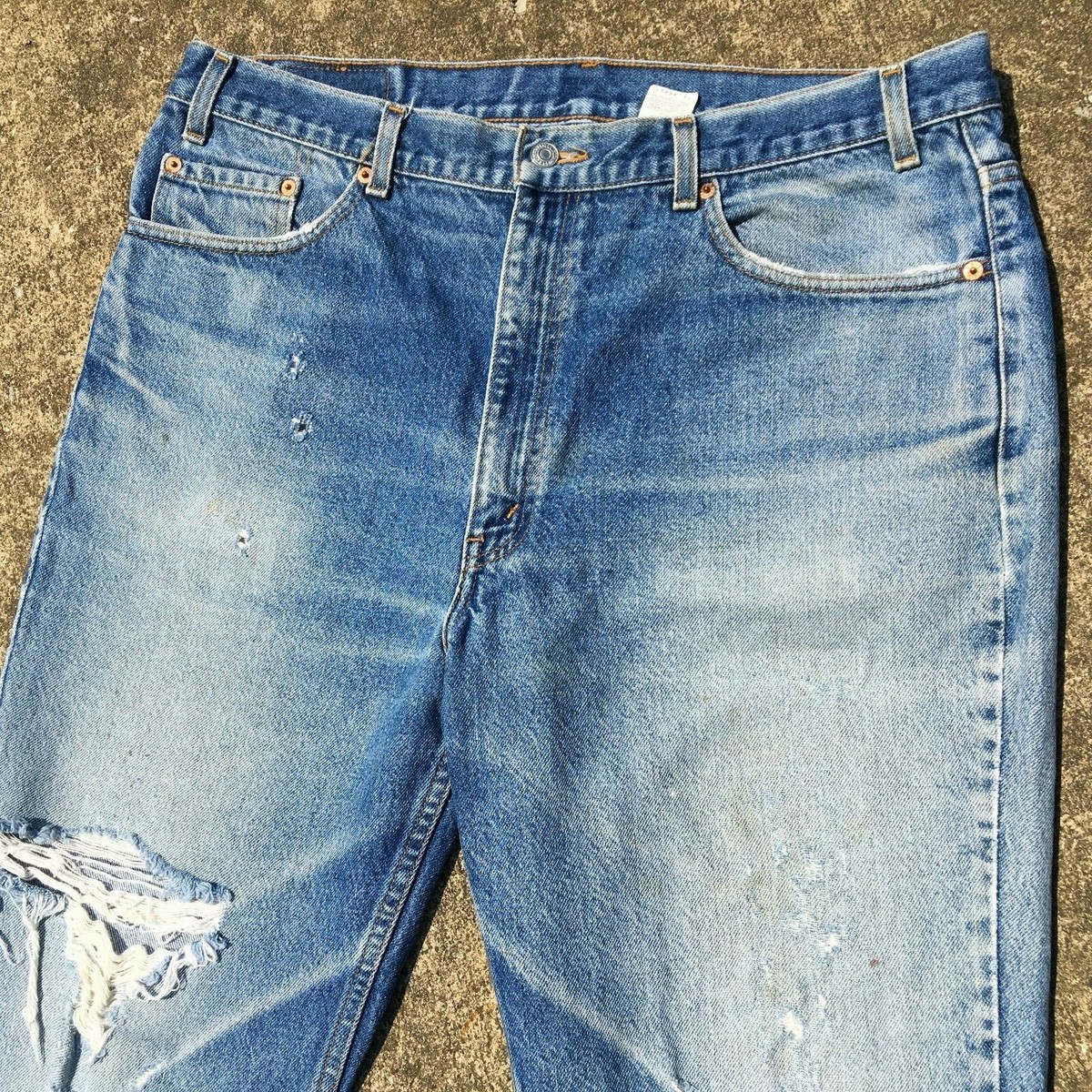 suride69Levis Gジャン 80s made in USA Vintage 70s 80s Levi Levis Distressed Worn Faded Trashed Denim