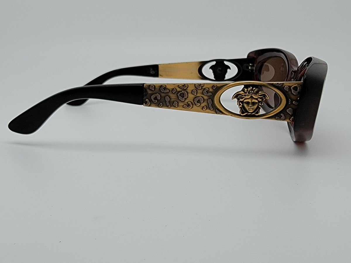 Versace Mod. 494/A Col. 900 Tortoise Gold Medusa Frame Brown Lens Sunglasses Versace Mod. 494/A Col. 900 Tortoise Gold Medusa Frame Brown  main image 2