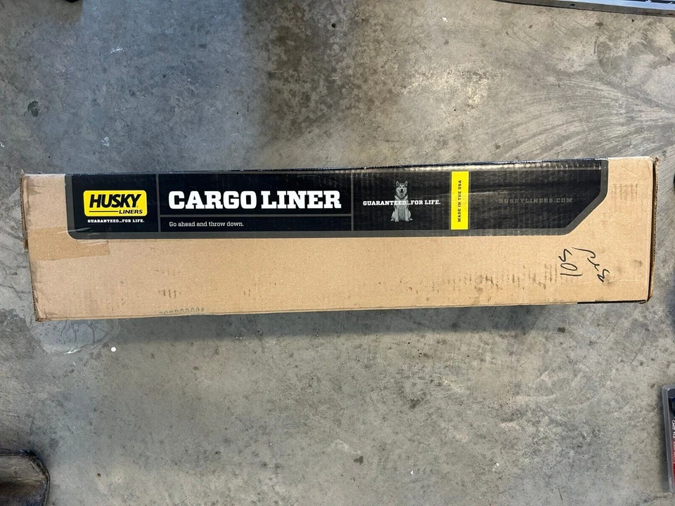 Forro de carga Husky Liners clásico de alta resistencia negro para Jeep Wrangler 87-02 trasero Foto 3 de 4