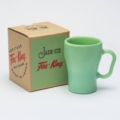 Fire King Soda Mug Cup Jedi Green - Picture 1 of 7