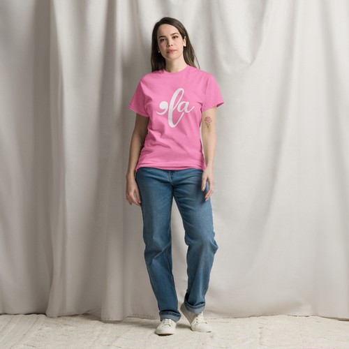 Camiseta ",la" Kamala Harris deletreada con coma y LA. Candidato presidencial - Imagen 6 de 17