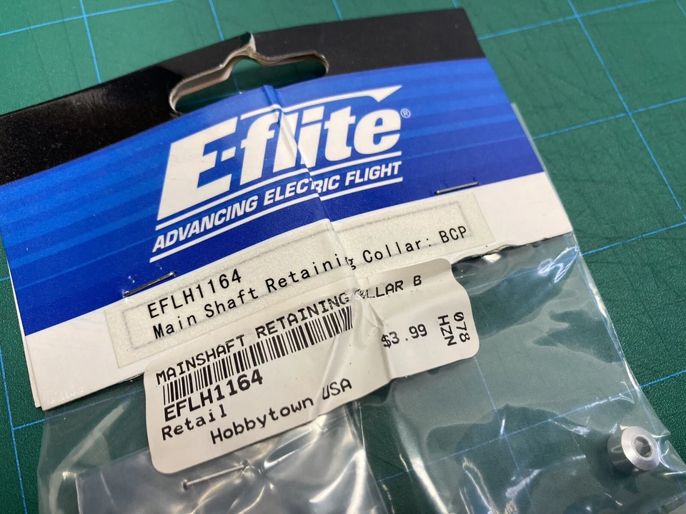 E-Flite EFlite EFLH1164 Main Shaft Retaining Collar BCP - Image 2 of 4