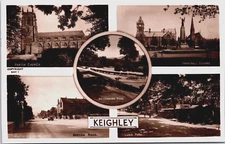 England Keighley Vintage RPPC B193