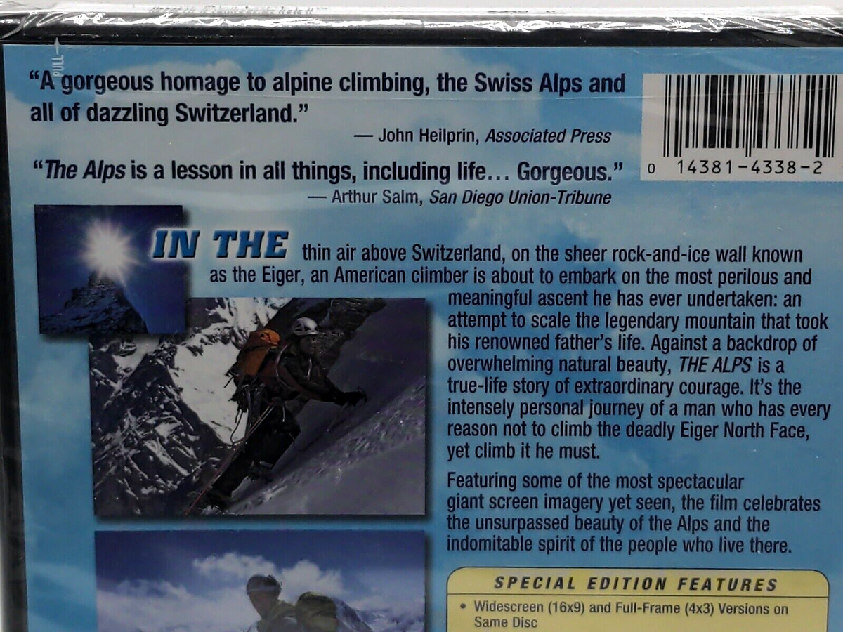The Alps - Climb of Your Life DVD 2007 BRAND NEW SEALED | eBay