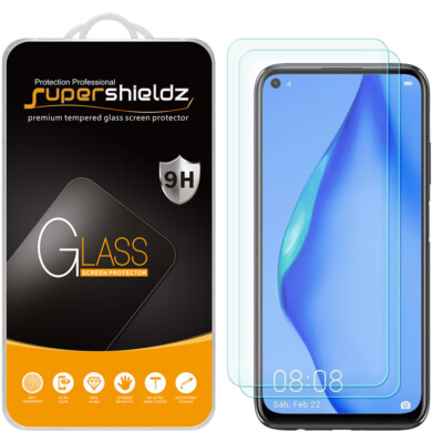 2X Supershieldz for Huawei P40 Lite Tempered Glass Screen Protector Saver