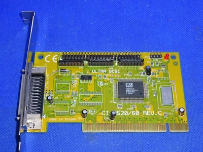 LSI LOGIC CI-250/60 ULTRA SCSI CONTROLLER CARD PCI #GK3167