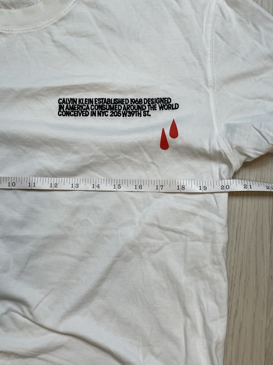 calvin klein 205w39nyc raf simons men's T Shirt Small Boxy | eBay