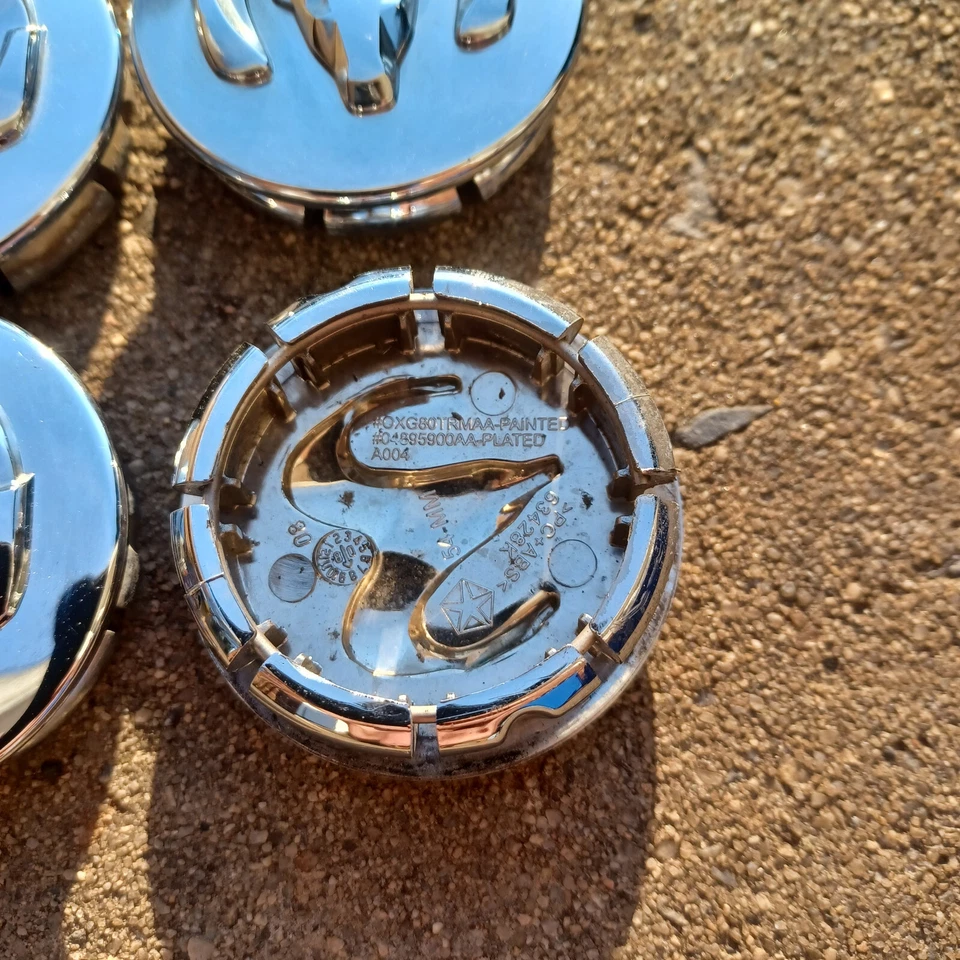 Dodge Charger Magnum Challenger center cap set of 4, 2006-2018, 04895900AA - Image 3 of 3