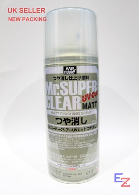 GSI Creos Mr Hobby Mr Super Clear Flat Matt UV-Schutz B523 170ml Sprühlack