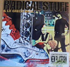 RADICAL STUFF & LO GRECO BROS JAZZY RAP NIGHT LIVE - LP NERO NUMERATO SIGILLATO