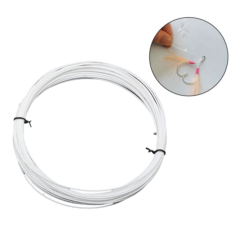 Line Fishing Jigging Line Leaders Line PE Braided Slow White 200LB Assist eBay