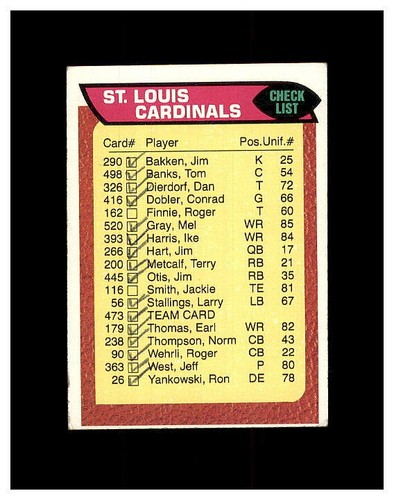 1976 TOPPS FOOTBALL #276-527 YOU PICK SEE PHOTOS OF EVERY CARD STARS NEW LISTING - Picture 452 of 473