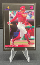 2022 Panini Chronicles Bryson Stott RC Pinnacle Purple Foil /25
