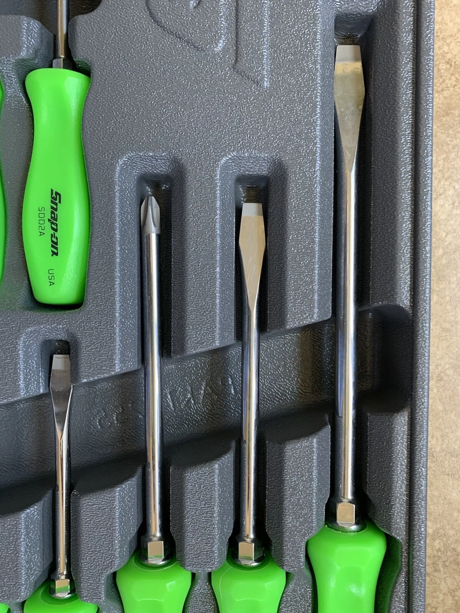 最大85%オフ! Snap-On 7 Piece Rare Blue Hard Handle Screwdriver