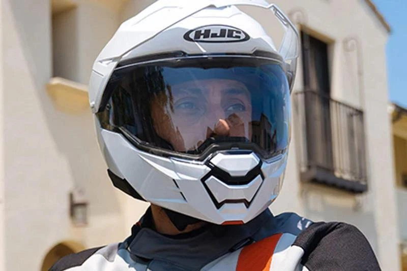 HJC i80 Roki Helmet Flip Up Modular Touring Pinlock Moisture Wicking DOT XS-2XL - Image 3 of 4