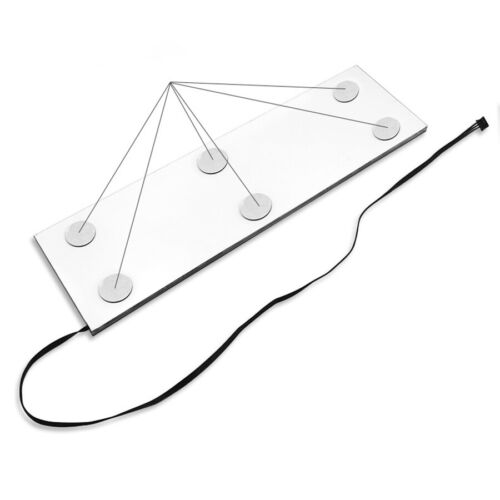 Piastra posteriore RGB 30 cm per scheda grafica GPU & gioco PC case ARGB luce LED Aura SYNC - Foto 2 di 4