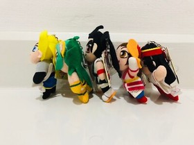 Samurai Shodown Spirits Keychain mini plush 4" Set Lot NEOGEO Toy SNK Banpresto