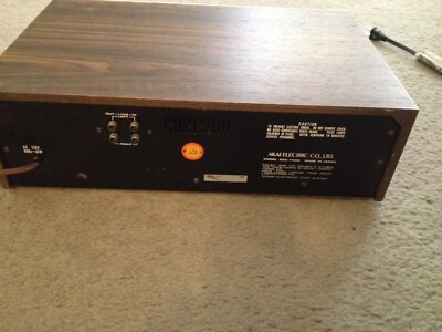AKAI GXC-740D Cassette Deck Player Three Head/Double Capstan