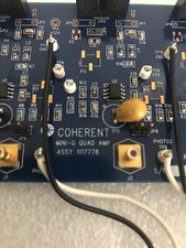 COHERENT OPTICAL FIBER LASER 1117778 MINI-G QAUD AMP DIODE IINTERFACE BOARD 