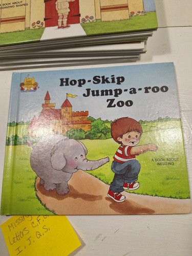 Lot of 25 A-Z My First Steps To Reading Alphabet Books Set Jane Belk Moncure - Picture 4 of 9