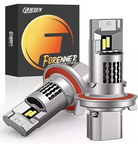 Fahren H13/9008 LED Headlight Bulbs 80W 26000LM 6500K Cool White 700% Brighter