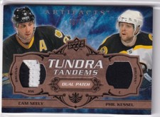 2008-09 Artifacts Hockey Tundra Tandems Cam Neely, Phil Kessel #33/35