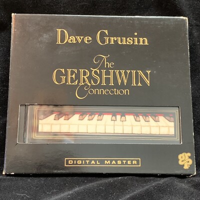 DAVE GRUSIN The Gershwin Connection Corea, Burton GRP CD 1991 w/ book & slipbox