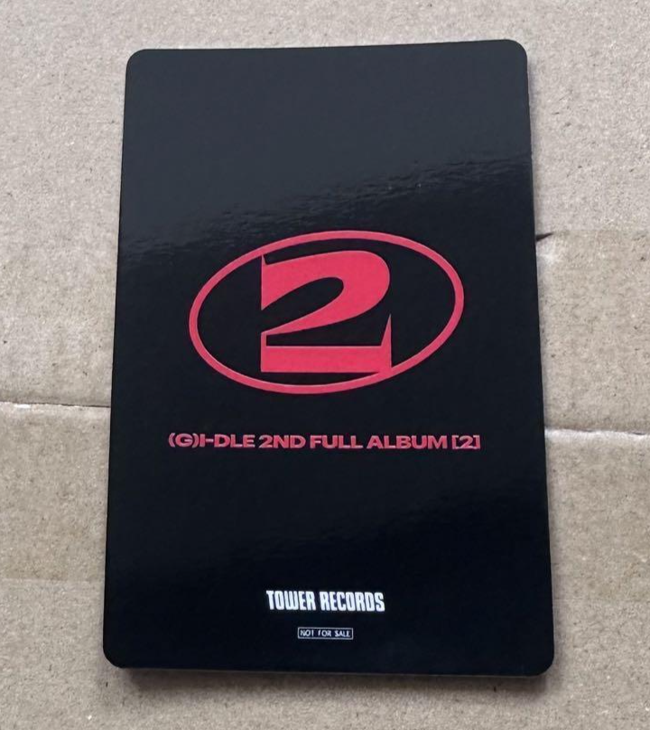 G)I-DLE gidle 2ND FULL ALBUM 2 Tower Records japan Photo G)I-DLE gidle 2ND FULL ALBUM 2 Tower Records japan Photo